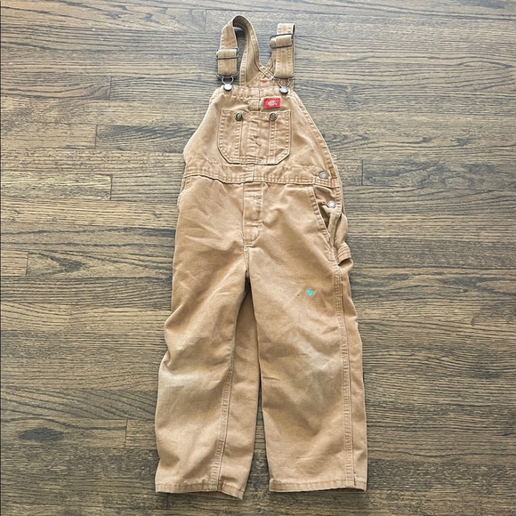 Dickies Tan Kids Overalls - Picture 1 of 1